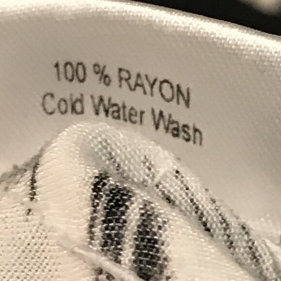 Island Planet Wide Leg Pants Womens Small Black Smocked Waist Pockets Beach Boho - Picture 8 of 12